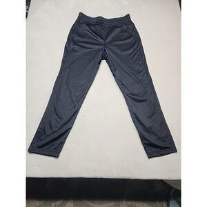 Tek‎ Gear Sz L Black Joggers Mens Draw String With Black Stripe